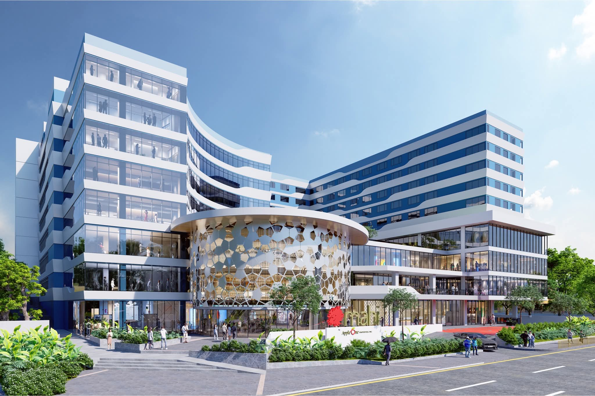 Construction site background